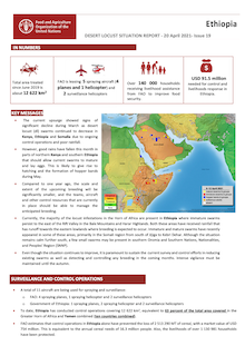 Ethiopia | Desert locust situation report (20 April 2021)